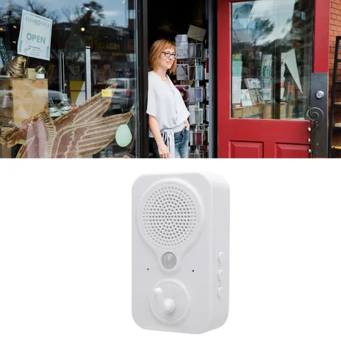 Motion Sensor Activated Voice Reminder Multi Language Welcome Alarm Doorbel TIQV