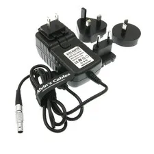 2 Pin Male to Universal AC with UK EU AU US Plugs Adapter Converter Power Cab...