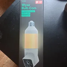 Wyze Bulb Cam 2K Wi-Fi Bulb Camera, Color Night Vision, 2-Way Audio
