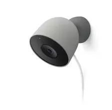 Google Nest Outdoor Smart Security Camera (Wired, 2nd Gen) - Hazel, Plug-in, New