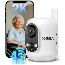 Battery Powered 4G LTE Cellular Cam, Motion Detection