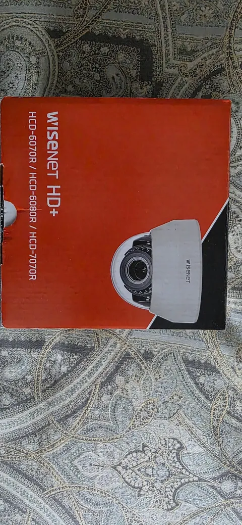 Wisenet HD+ HCD-6070R/6080R/7070R 2MP Analog HD IR Indoor Dome Camera