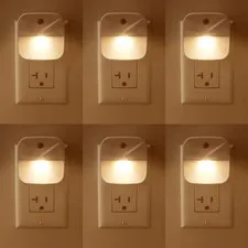 Night Light LED Night Lights Plug Into Wall - Super Smart Dusk to Dawn Sensor...
