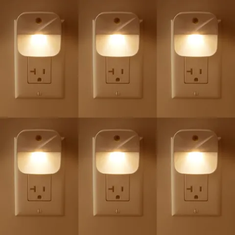 Night Light LED Night Lights Plug Into Wall - Super Smart Dusk to Dawn Sensor...