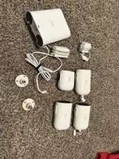 Arlo Pro 4 2K Wireless Security Camera System Bundle - VMB4540 Hub & 4 Cameras