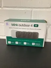 Blink Outdoor 4 XR Four Camera System With Sync Module XR Bundle