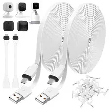 2Pack 25FT Power Cable for Blink Mini2,Blink Mini,Blink Outdoor 4 (4Th Gen)/Blin