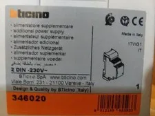 Bticino 346020 Power Supply 2-Wire Video Intercom System-new