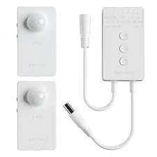 RAYZEEK Wireless Motion Sensor Controller KitNo Wiring Mini PIR Sensor Switch...