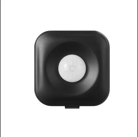Heath Zenith battery operated motion sensor Black/White Plastic New