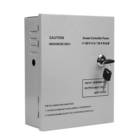 AC90V/260V 5A Access Control Power Supply Box DC12V UPS Backup Battery for Al...
