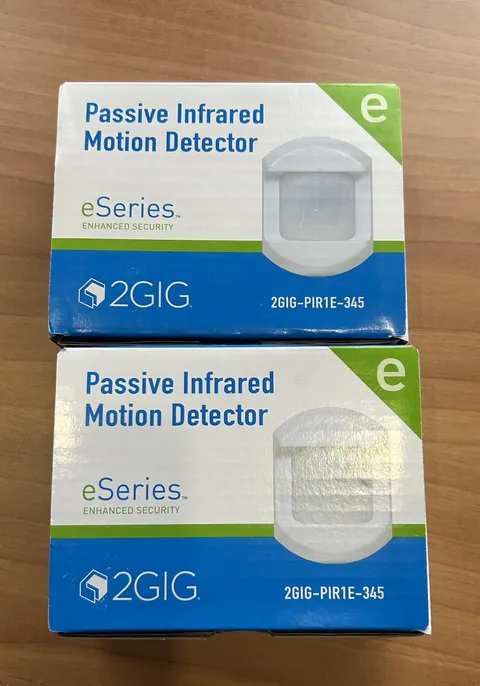 (2)2GIG-PIR1E-345 Passive infrared Motion Detector 