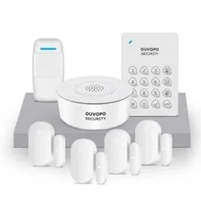 WiFi Wireless Alarm System 7 PCS Smart Home Security Alexa Motion Sensor Remote