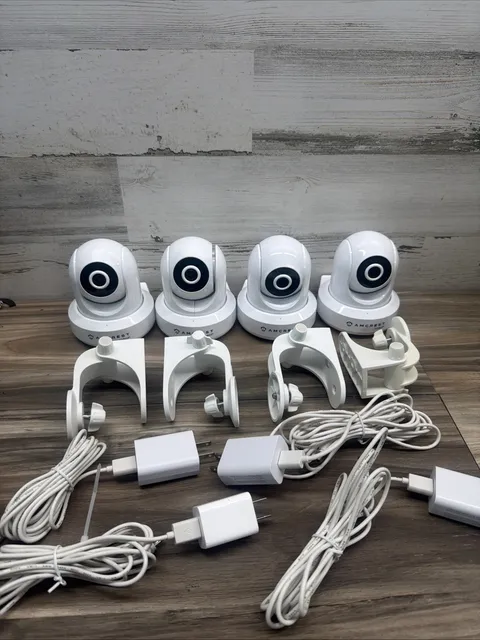 Amcrest IP2M-841W IPM-721W 1080P Pan Tilt Wireless IP Security Camera WiFi 4 Lot