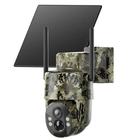 [Summerwins] Wireless 4G Solar Security Camera, 2K Full Color Night Vision, 360°