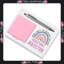 Assistant Director Gifts Sticky Note Holder, Thank You Gift for School