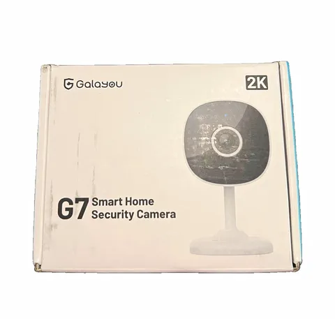 Galayou G7 Smart Home Security Camera Indoor WiFi 2K Baby Pet Monitor Open Box