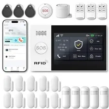 WiFi Wireless Alarm System for Home Security - 24/7 Protection Smart Home Dev...