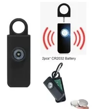 Personal Safety PANIC Alarm STROBE Rape Attack Police Keychain Approved Security