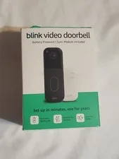 Blink Video Door Bell Battery Powered Sync Module SEALED - Damaged Packaging