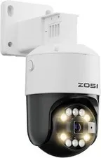 ZOSI C296 4K 8MP PoE IP PT Add-on Security 2-Way Talk Camera Color night vision