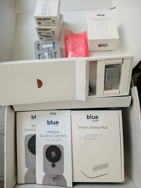 Blue by ADT  Kit -Security System Set Camera Hub Etc as pictured
