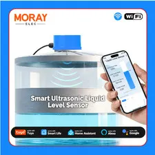 Moray ME201W WiFi Ultrasonic Water Level Sensor Tuya Smart Life Monitor