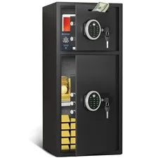 7.0 Cu ft Extra Large Home Safe Box Fireproof Waterproof, Digital Home Security