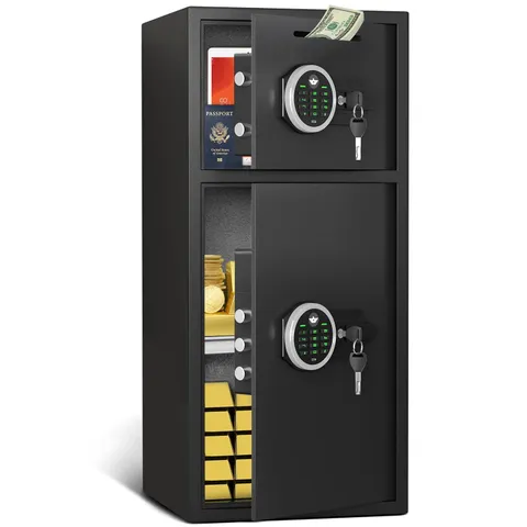 7.0 Cu ft Extra Large Home Safe Box Fireproof Waterproof, Digital Home Security
