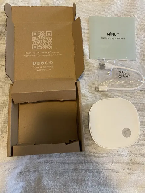 Minut White Motion Sensor Model MT-AM1