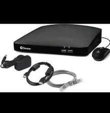 Swann Complete Surveillance System Black Wired DVR, Power Adapter, Mouse