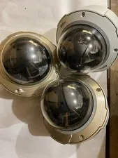 LOT OF 3 Axis Q6045-E MKII 60Hz PTZ Outdoor Camera 32x Optical Zoom FOR PARTS
