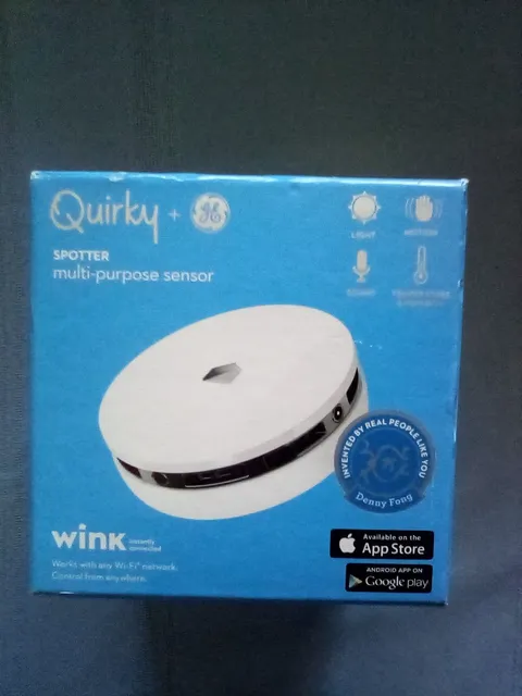 Quirky + GE SPOTTER Multi-Purpose Sensor NEW in sealed box