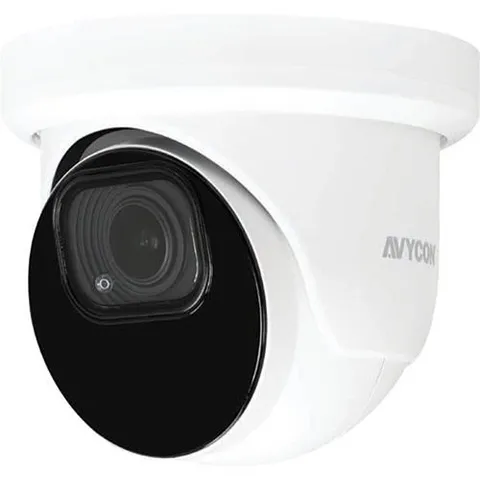 AVYCON AVC-TE51M 5MP HD-TVI Outdoor Dome Camera, 2.7-13.5mm Varifocal, White