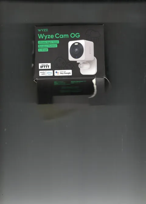 Wyze Cam Indoor/Outdoor OG Security Camera - White New -box opened