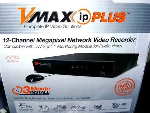 Digital Watchdog DW-VP124T8P 12 Channel VMAX IP Plus 4TB Network Video Recorder