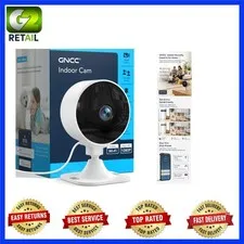 1080P Indoor Security Camera with 2-Way Audio & Night Vision - Smart Monitoring