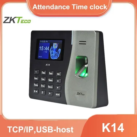 ZKTeco K14 TCP/IP ID Card Fingerprint Time Attendance Access Control Terminal