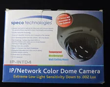 SPECO HT-INTD4 Intensifier Dome 5-50 Auto Day/Night Video Surveillance Camera