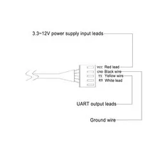 1 Ultrasonic Liquid Level Sensor Non-Contact Detection For Any Liquid