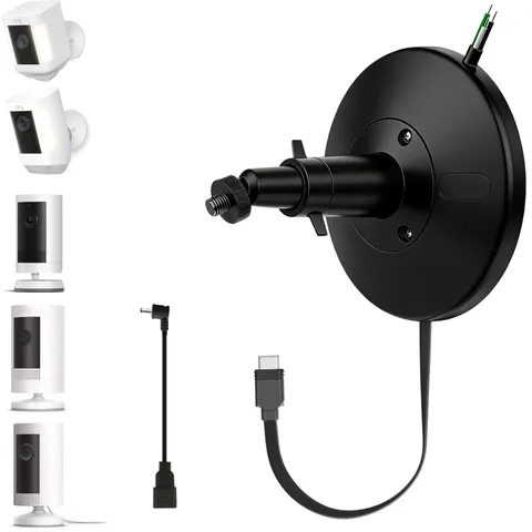 Hardwired Kit for Ring Cams (Outdoor Cam Plus, Stick Up Cam, Spotlight Cam Pr...