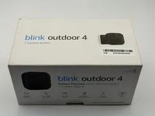 Blink Outdoor 4 Security Camera System 4th Generation 1 Camera Black SEALED NEW