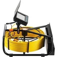 4.3" HD Sewer Camera w/65.6ft Cable & 16GB SD Card