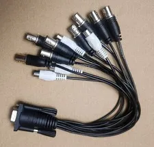 Original GeoVision 8CH Video + 4CH Audio Cable for GV-600,650,800 series