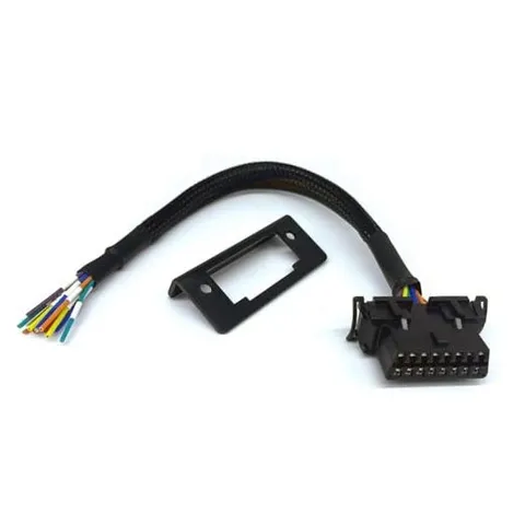 OBD2 J1962 Female to Open Pigtail Cable Bracket 16PIN OBDII Port 1 PC