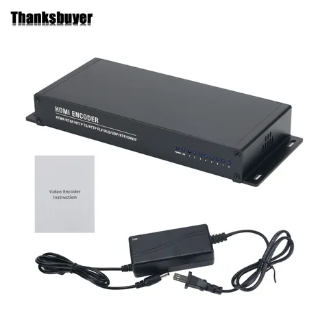 8CH HDMI Encoder H265 H264 Video Card for RTMP/RTSP/HTTP TS/HTTP FLV/HLS /UDP/
