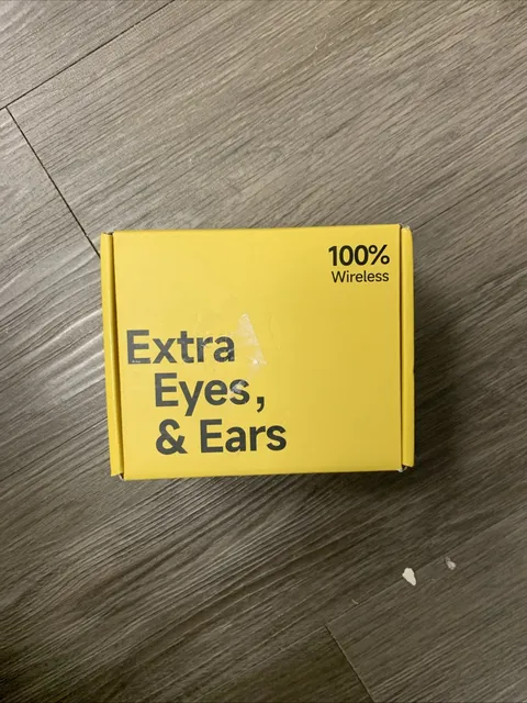 Extra Eyes & Ears Solar Security 2K Camera BW4+SP Wireless  Brand New