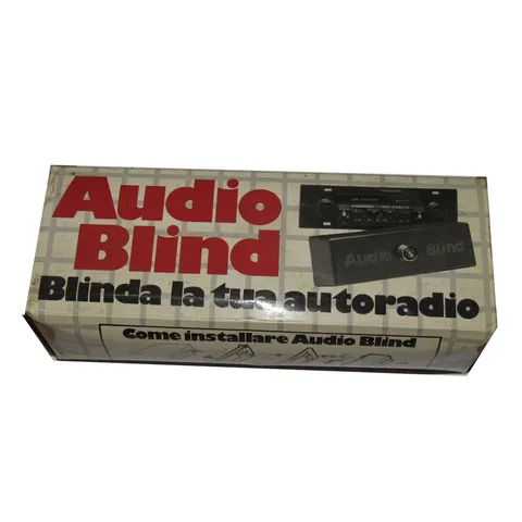 Autosonik Audioblind anti-theft for old car radios with key