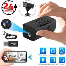Smart Mini 1080P WiFi Camera Wireless Motion Detection w/Battery Home Security