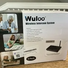 Wuloo Intercoms 6 Pack - Wireless for Home Intercome System WL-888-P6 - NEW